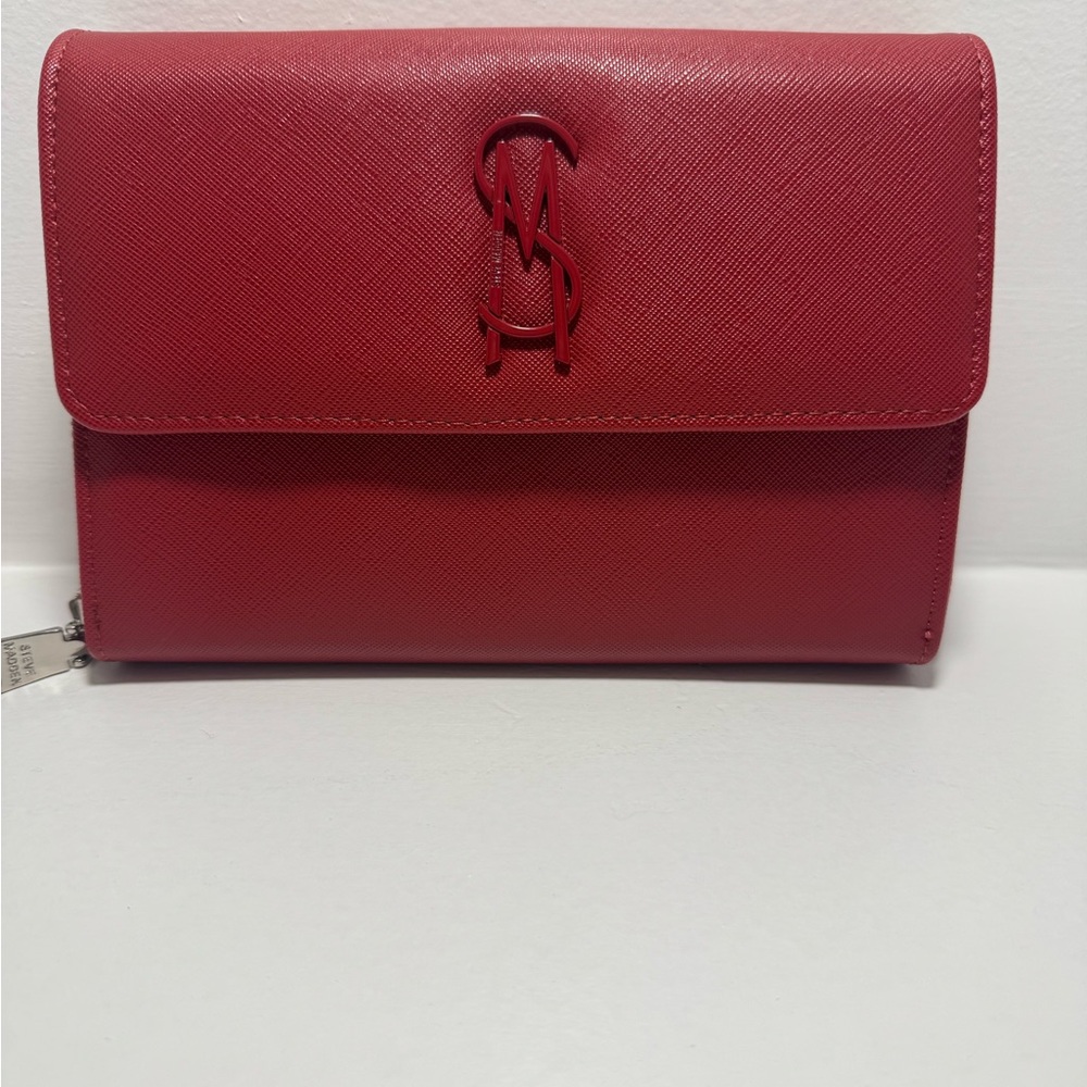 Steve Madden Red Wallet Crossbody